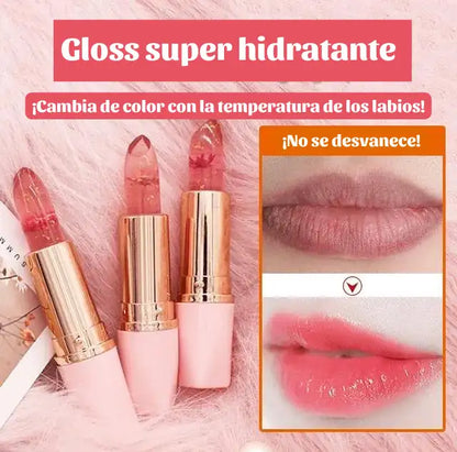 Cristal gloss princes x 2 + guia de amor propio