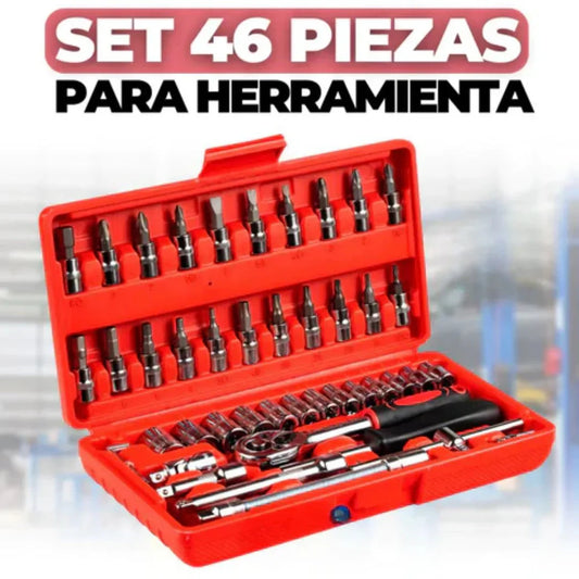 Kit Herramientas 46 Piezas Profesional - 50% DESCUENTO