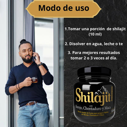 Shilajit Jalea el suplemento del año